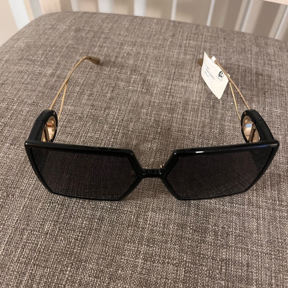 Dior Black Square Sunglasses - Picture 3 of 4